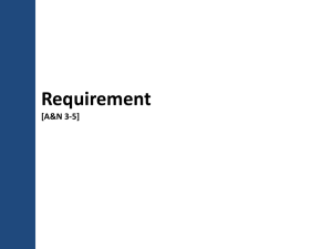 Requirement