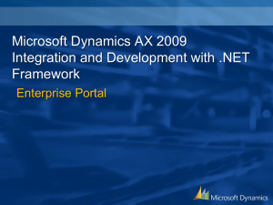 .NET Development for Microsoft Dynamics AX 5.0
