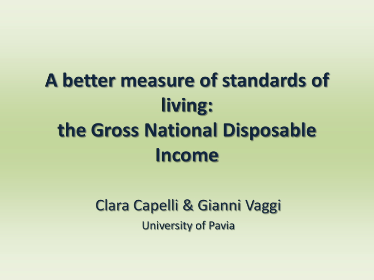 What Is The Gross National Income Mean