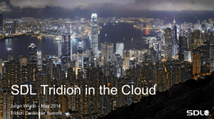 View Slides - Tridion Developer Summit 2014