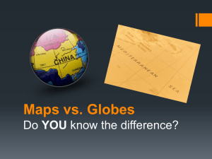 Maps vs Globes Powerpoint 1A