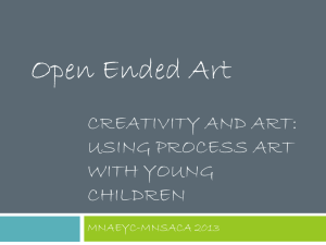 Using Process Art with Young Children - MnAEYC