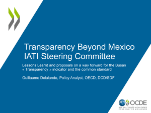 Transparency Beyond Mexico – OECD