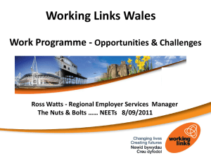 Working Links - Cymorth Cymru