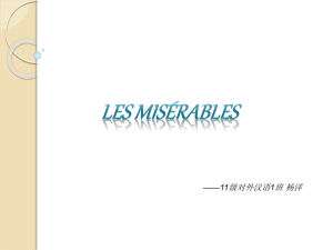 " Les Miserables " (1862) is the representative work of Victor Hugo