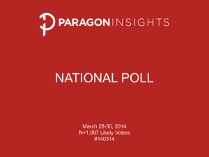GOP (33%) - Paragon Insights