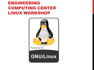 engineering computing center linux seminar