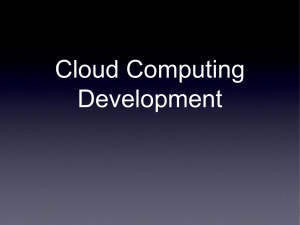 Cloud Computing Development