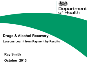 Ray Smith, PHE - Practical lessons from Payment by