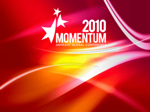Momentum 2010 PowerPoint Template