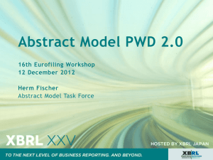 Abstract Model Overview