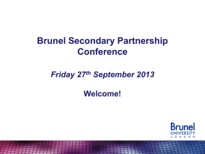 Secondary Partnership Conference Slides 27th