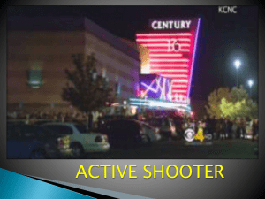 ACTIVE SHOOTER HOW TO RESPOND
