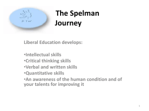 The Spelman MILE - Spelman College