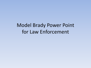 Model Brady Power Point
