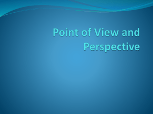the point of view of a story