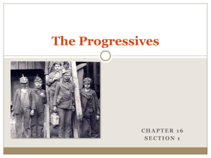 The Progressives powerpoint