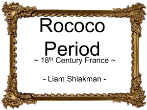 Rococo Period Presentation