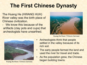 Powerpoint on the Shang Dynasty
