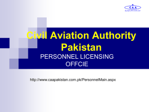 Civil Aviation Authority Pakistan