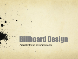 billboard design powerpoint