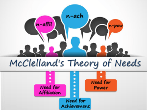 McClelland`s-Theory-of-Needs-Demo