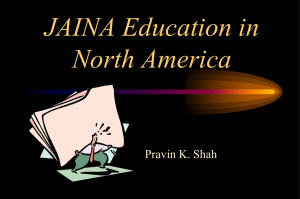 JAINA Education Sub-Committees
