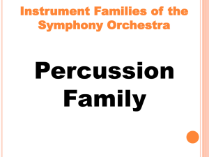 Percussion Family