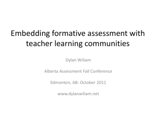Closing keynote at Alberta Assessment Consortium