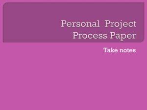 Personal-Project-process-paper