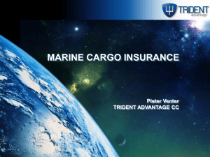 Basic Marine Cargo Insurance Presentation
