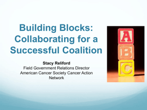 Building Blocks: Collaborating for a Successful
