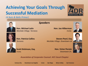 ADR Services, Inc. - Association of Corporate Counsel