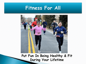 Fitness For All