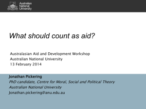 What should count as aid? - Devpolicy Blog from the Development
