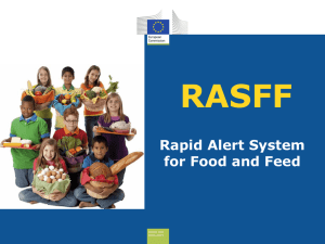 History of RASFF and using RASFF notifications for risk analyses in