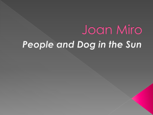 PowerPoint Presentation - Joan Miro
