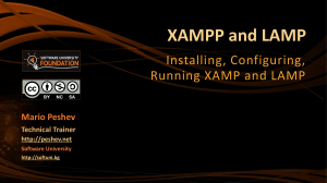 1. XAMPP-and-LAMP-Introduction
