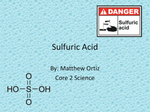 Sulfuric Acid-PPt
