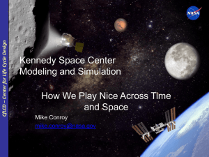 Mr. Mike Conroy, Modeling and Simulation