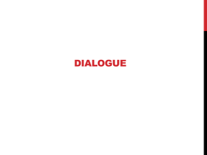 Dialogue Training - Jason E. Bingham