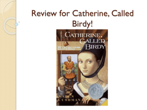 Review for Catherine, Called Birdy!