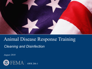 Animal Disease Response Training