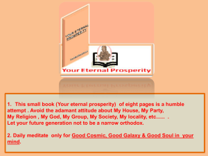 Your Eternal Prosperity