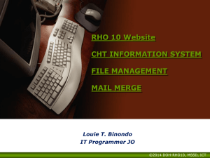 RHO10 Website - rho-10 hospitals