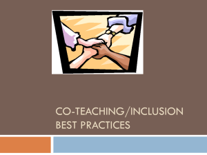 Co-teaching1 - Inclusion-strategies101 - home