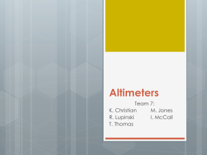 Altimeters