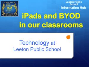 Technology at Leeton Public School
