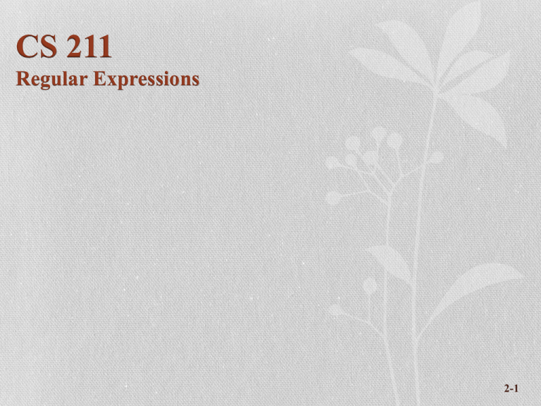 regular-expressions