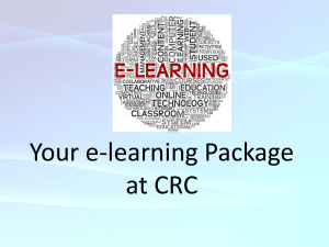 Your ILCT Package at CRC - Cambridge Regional College Virtual